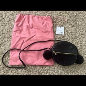 Ban.do vegan leather sidekick black crossbody.